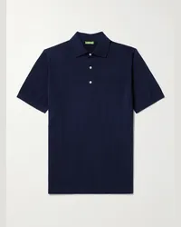 Sid Mashburn Polo in cotone Rally Blu