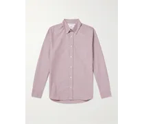 Camicia in cotone Oxford biologico con collo button-down
