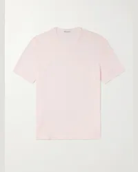 James Perse T-shirt in jersey di cotone Rosa