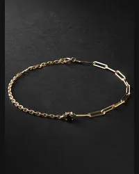 Yvonne Léon Bracciale in oro con diamante Solitaire Oro