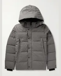 Canada Goose Piumino stile parka in Arctic Tech® Wyndham Grigio