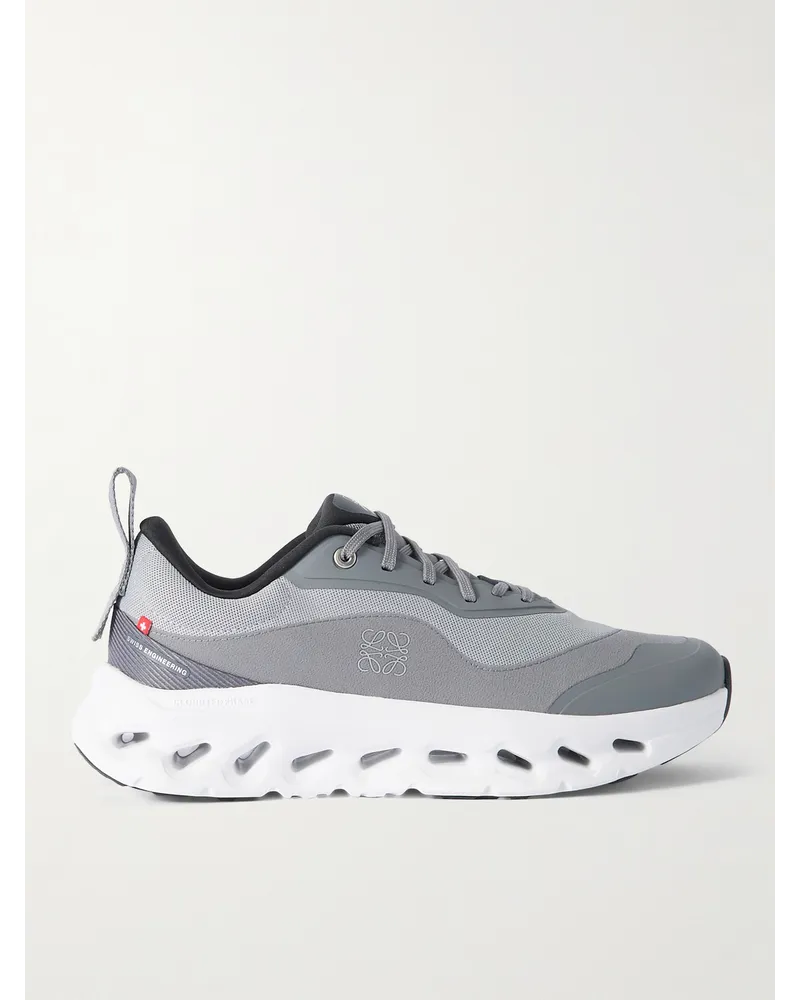 Loewe ON Sneakers in maglia stretch Cloudtilt 2.0 Grigio