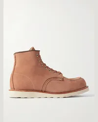 Red Wing Shoes Stivaletti in camoscio 8208 Classic Moc Rosa