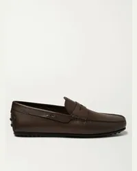 TOD'S Mocassini in pelle City Gommino Marrone