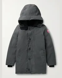 Canada Goose Piumino stile parka in Arctic Tech® con applicazione Chateau Grigio