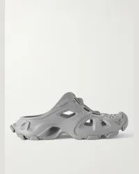 Balenciaga Slide in gomma cut-out HD Grigio