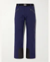 Bogner Pantaloni da sci a gamba dritta con logo goffrato e cintura Tim2-T Blu