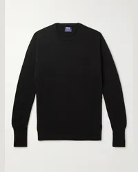 William Lockie Pullover in cashmere Oxton Nero