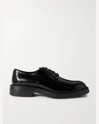 TOD'S Scarpe derby in pelle lucida Nero