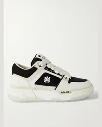 Amiri Sneakers in pelle, nubuck e mesh MA-1 Bianco