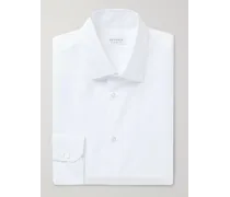 Ian Fleming Sea Island Cotton-Poplin Shirt
