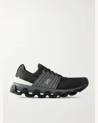 ON Running Sneakers da running in maglia stretch c finiture in gomma Cloudswift 3 Nero