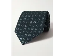 Cravatta in seta jacquard, 8,5 cm