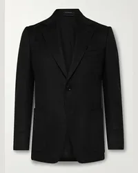 Tom Ford Blazer slim-fit in cashmere spazzolato O’Connor Nero