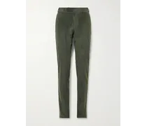 Pantaloni slim-fit in velluto a coste di misto cotone Kei
