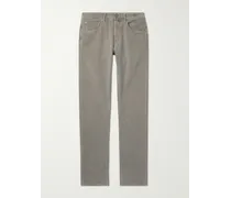 Pantaloni slim-fit in velluto a coste di misto cotone