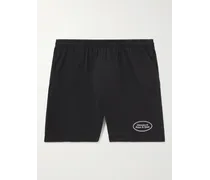Shorts a gamba dritta in jersey di cotone con logo Classic