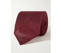 Cravatta in grenadine di seta, 8 cm
