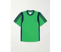 Wales Bonner T-shirt in jersey stretch riciclato con righe in fettuccia