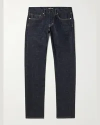 Tom Ford Jeans skinny in denim cimosato Blu