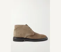 MR P. Desert boots in Regenerated Suede by evolo® Lucien Marrone