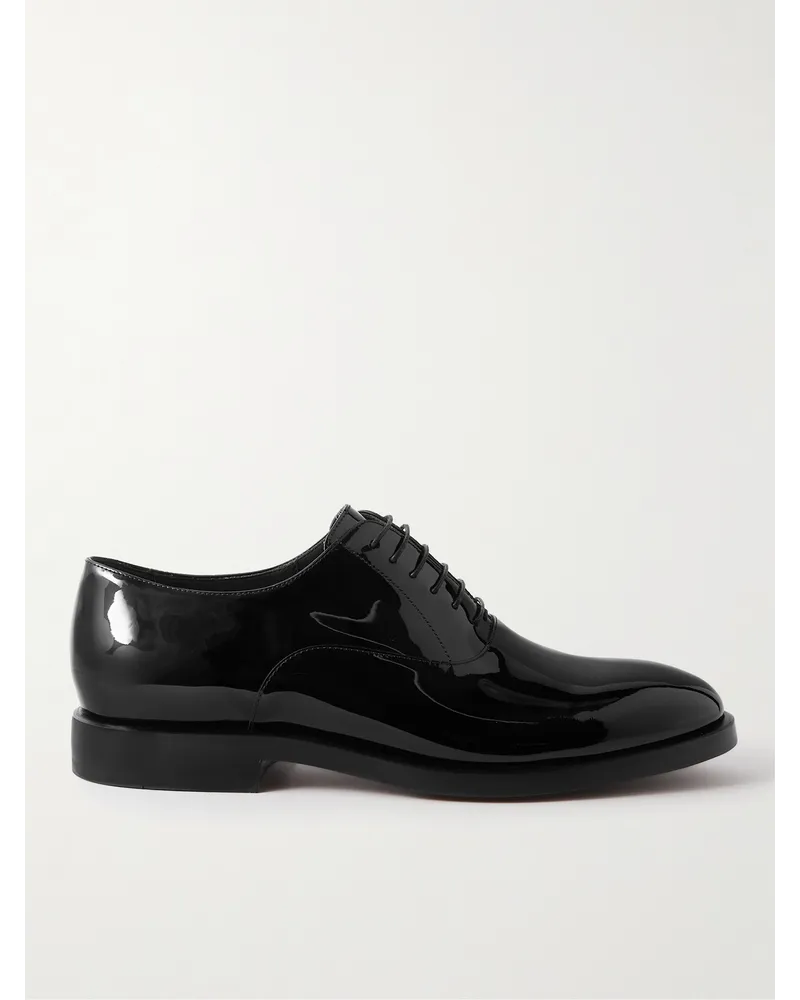 Brunello Cucinelli Scarpe Oxford in vernice Nero