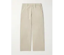 Pantaloni in twill di cotone stretch con pinces Kay 1809
