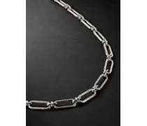 Collana a catena in argento sterling Knuckle Heavy