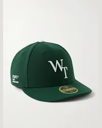 WTAPS New Era Berretto da baseball in twill di cotone con logo ricamato Verde