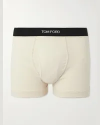 Tom Ford Boxer in cotone stretch Neutri