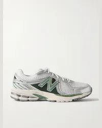 New Balance Sneakers in gomma e mesh 860v2 Grigio