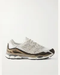 Asics Sneakers in mesh, camoscio e materiale sintetico GEL-NYC Neutri