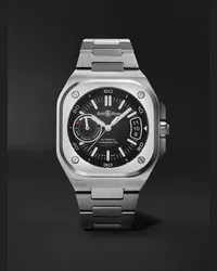 Bell & Ross Cronometro automatico 41 mm in acciaio inossidabile BR-X5, N. rif. BRX5R-BL-ST/SST Nero