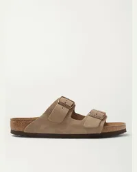 Birkenstock Sandali in camoscio Arizona Neutri