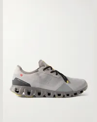 ON Running Sneakers da running in mesh c finiture in gomma Cloud X3 AD Grigio