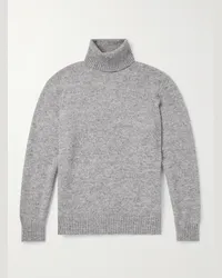 Brunello Cucinelli Pullover a collo alto in maglia Grigio