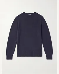 Officine Generale Pullover in lana Blu