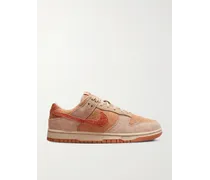 Nike Sneakers in camoscio spazzolato Dunk Low Arancione