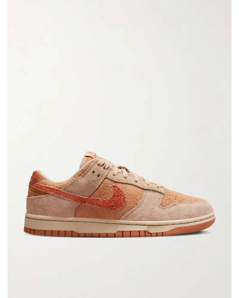 Nike Sneakers in camoscio spazzolato Dunk Low Arancione