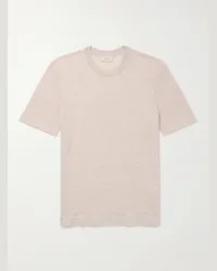 Altea T-shirt in jersey di misto lino e cotone Rosa