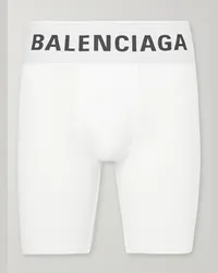 Balenciaga Boxer in cotone stretch Bianco