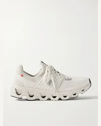 ON Running Sneakers da running in maglia stretch c finiture in gomma CloudSwift 3 AD Bianco