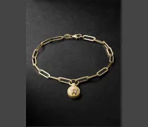 Mini Reverie Crest Gold Diamond Bracelet