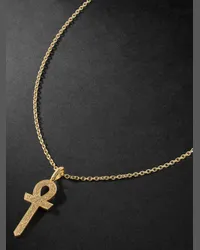 Stephen Webster Collana con pendente in oro 18 carati Ankh Oro