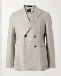 Ermenegildo Zegna Blazer doppiopetto Neutri