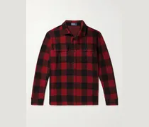 Camicia in flanella riciclata a quadri