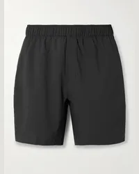 Peter Millar Shorts da golf a gamba dritta in shell con logo Swift Nero