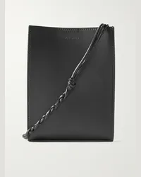 Jil Sander Borsa a tracolla piccola in pelle Tangle Nero