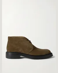 TOD'S Desert boots in camoscio Marrone