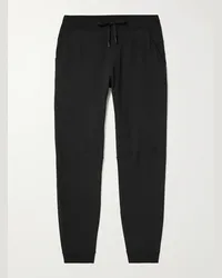 LULULEMON Pantaloni sportivi a gamba affusolata in jersey stretch City Sweat Nero